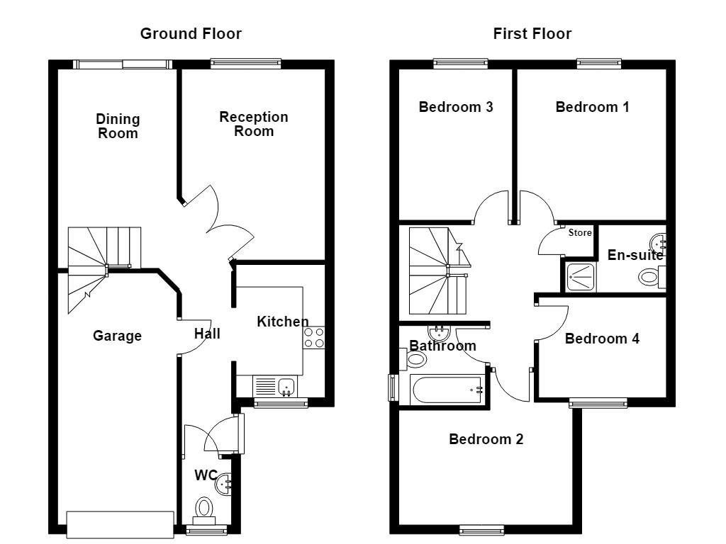 9, Sandby Close, Bacup floorplan
