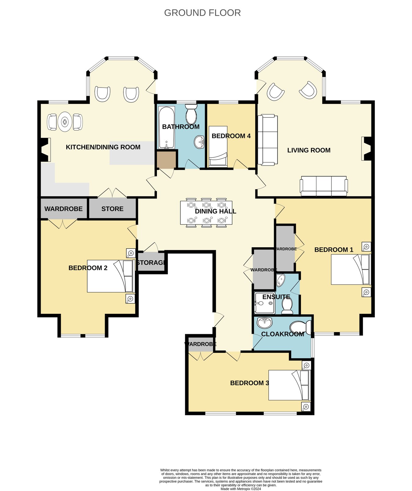 Knole Court, Knole Road, Bexhill-on-Sea floorplan