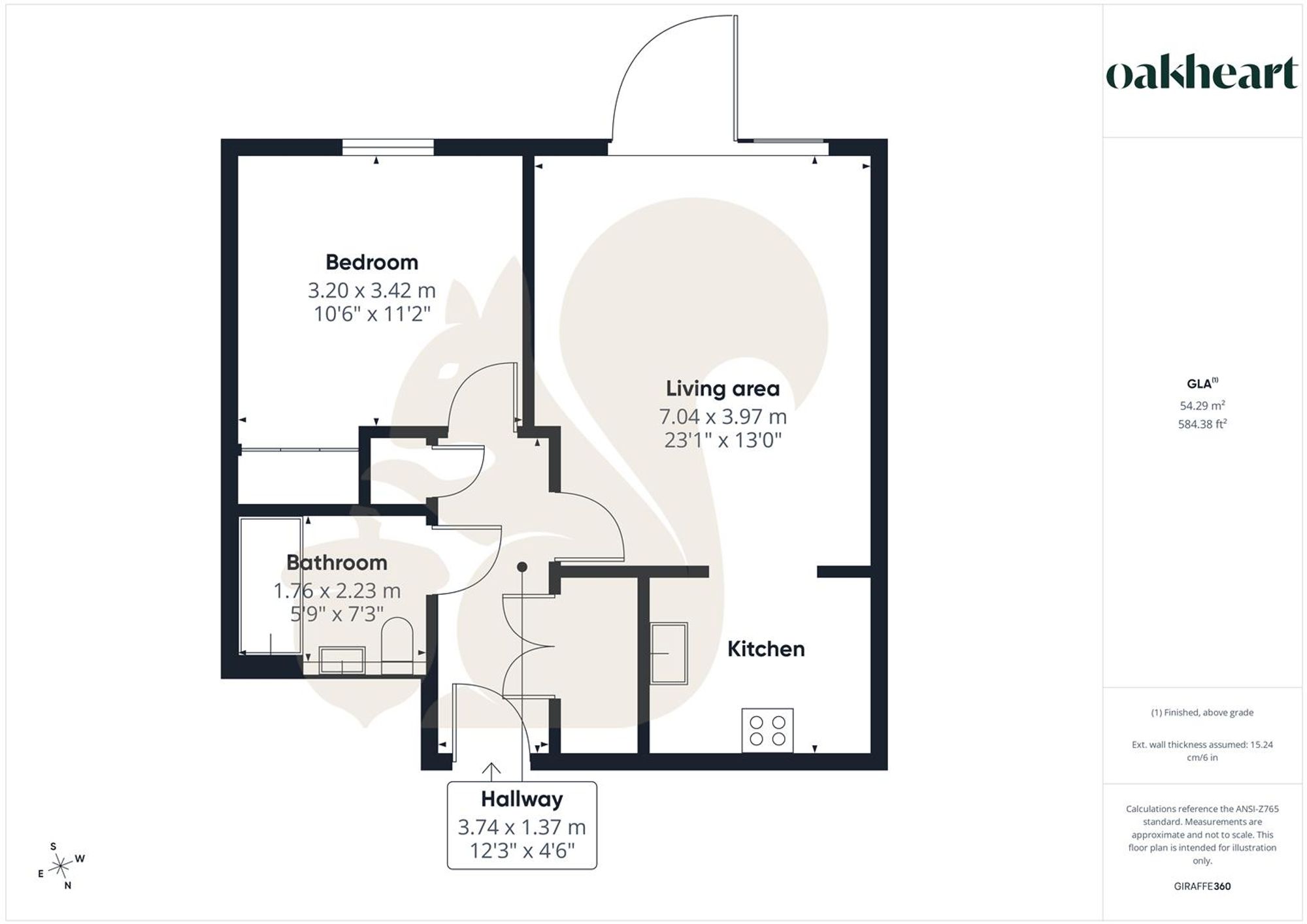 6 Allen House Victoria Road, Chelmsford floorplan