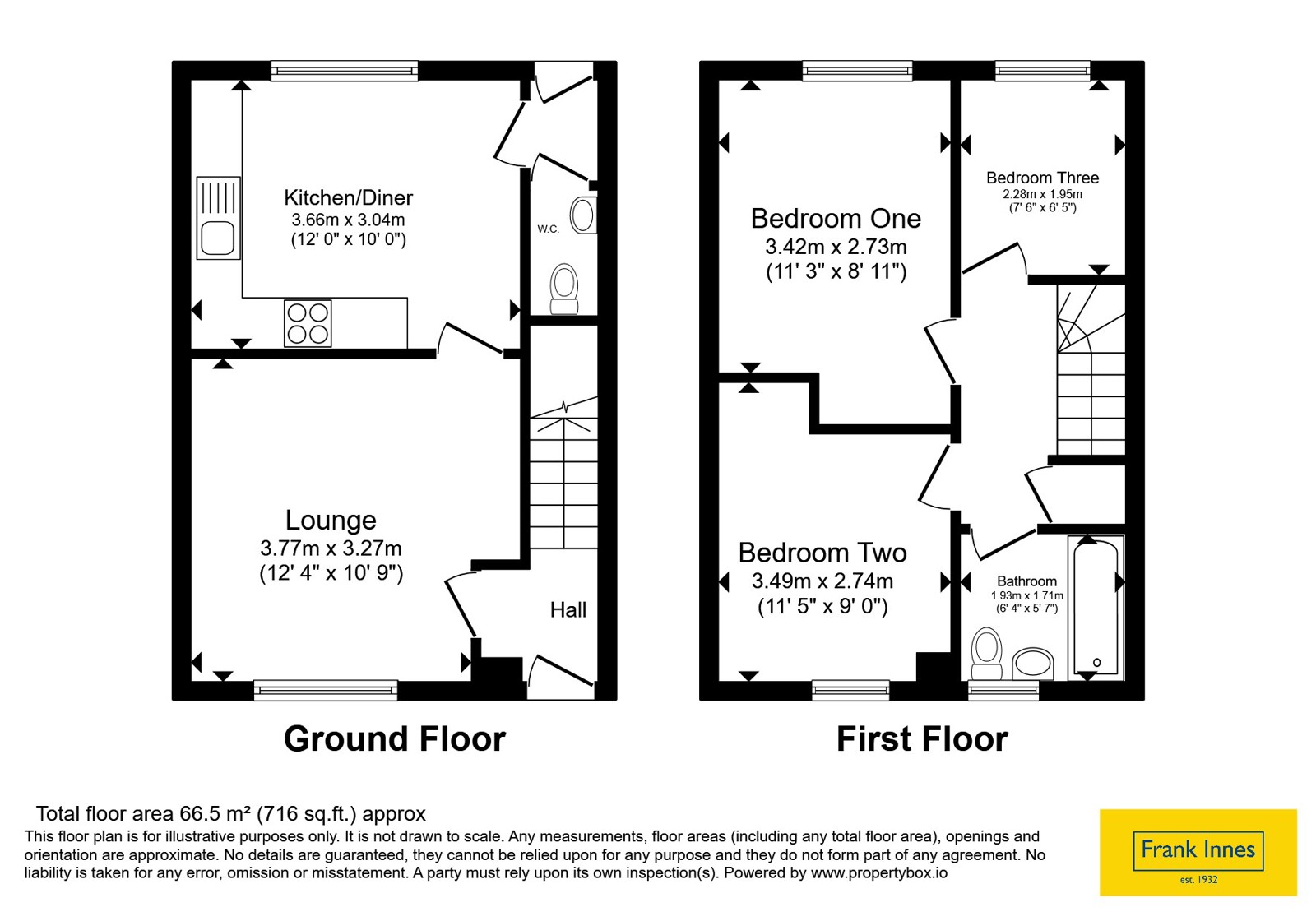 10, Kildrummy Close, Derbyshire floorplan