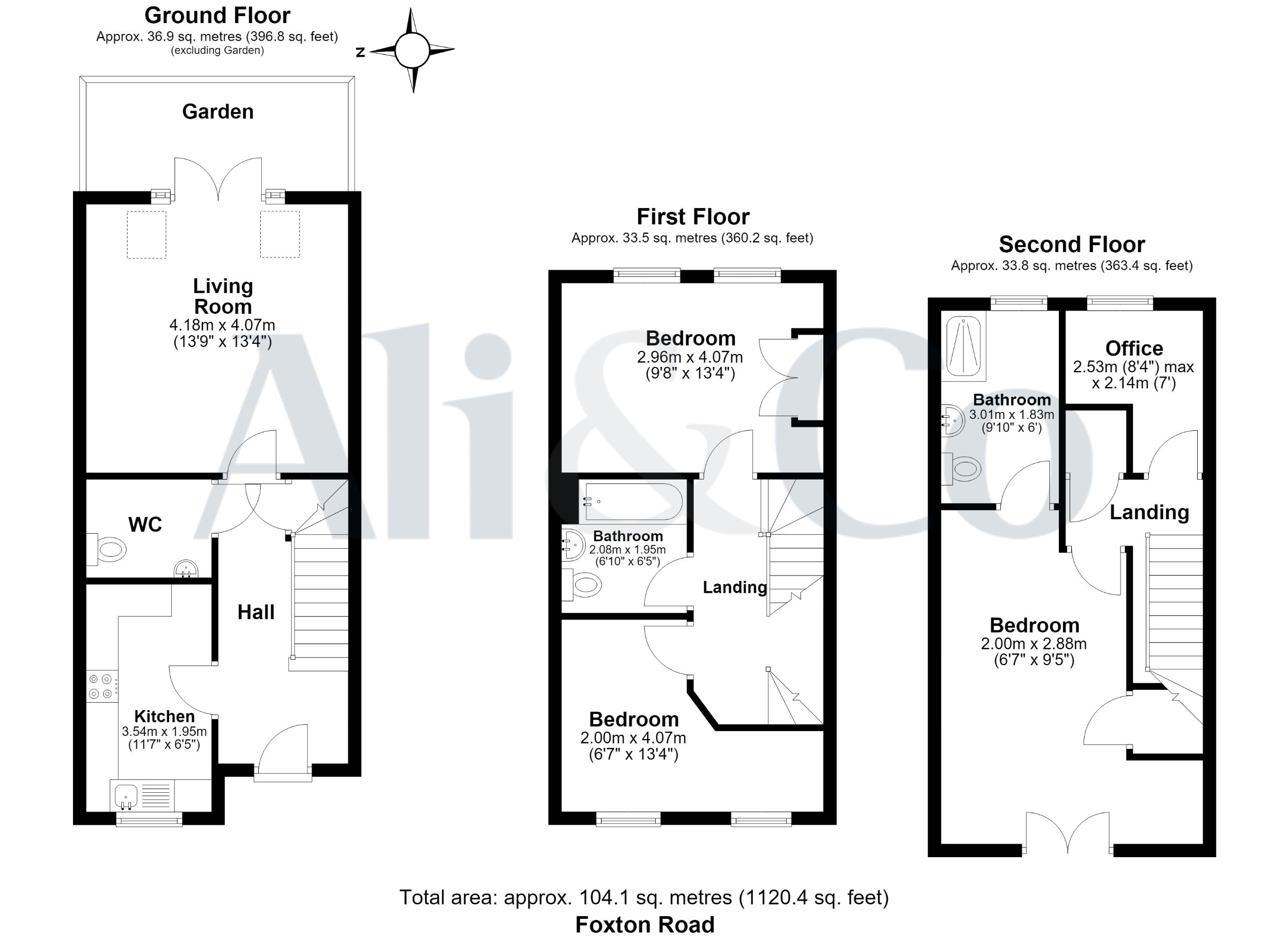 39 Foxton Road, Grays floorplan
