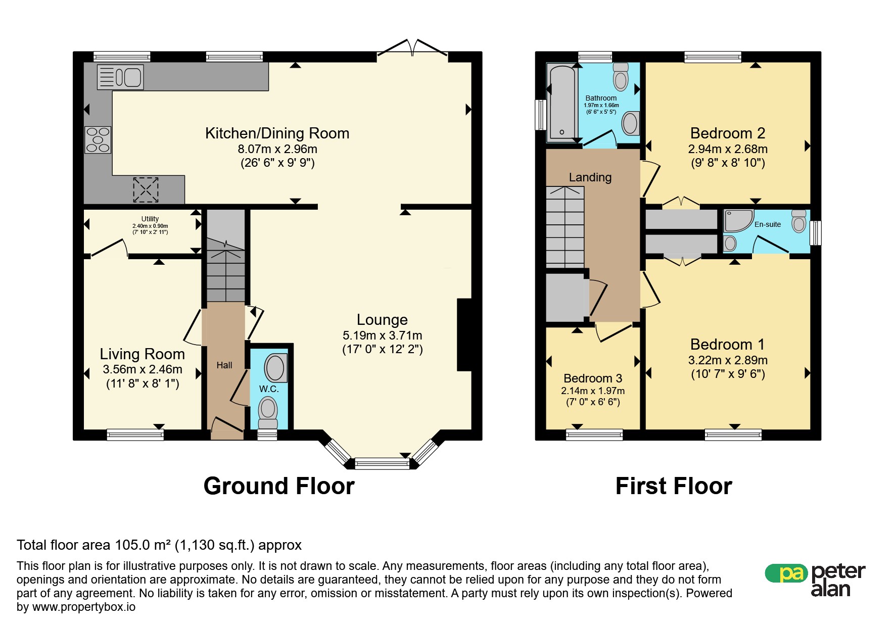 7, Lovage Close, Cardiff floorplan