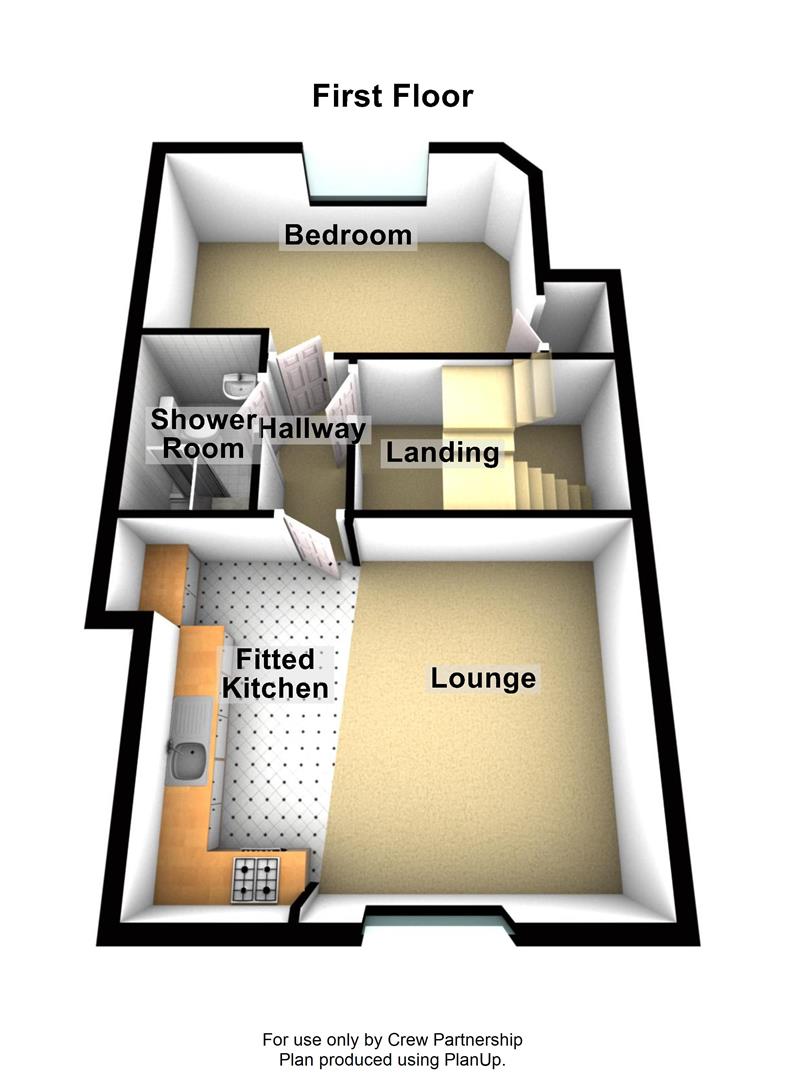 Flat 1, 100, High Street, Burton on Trent floorplan