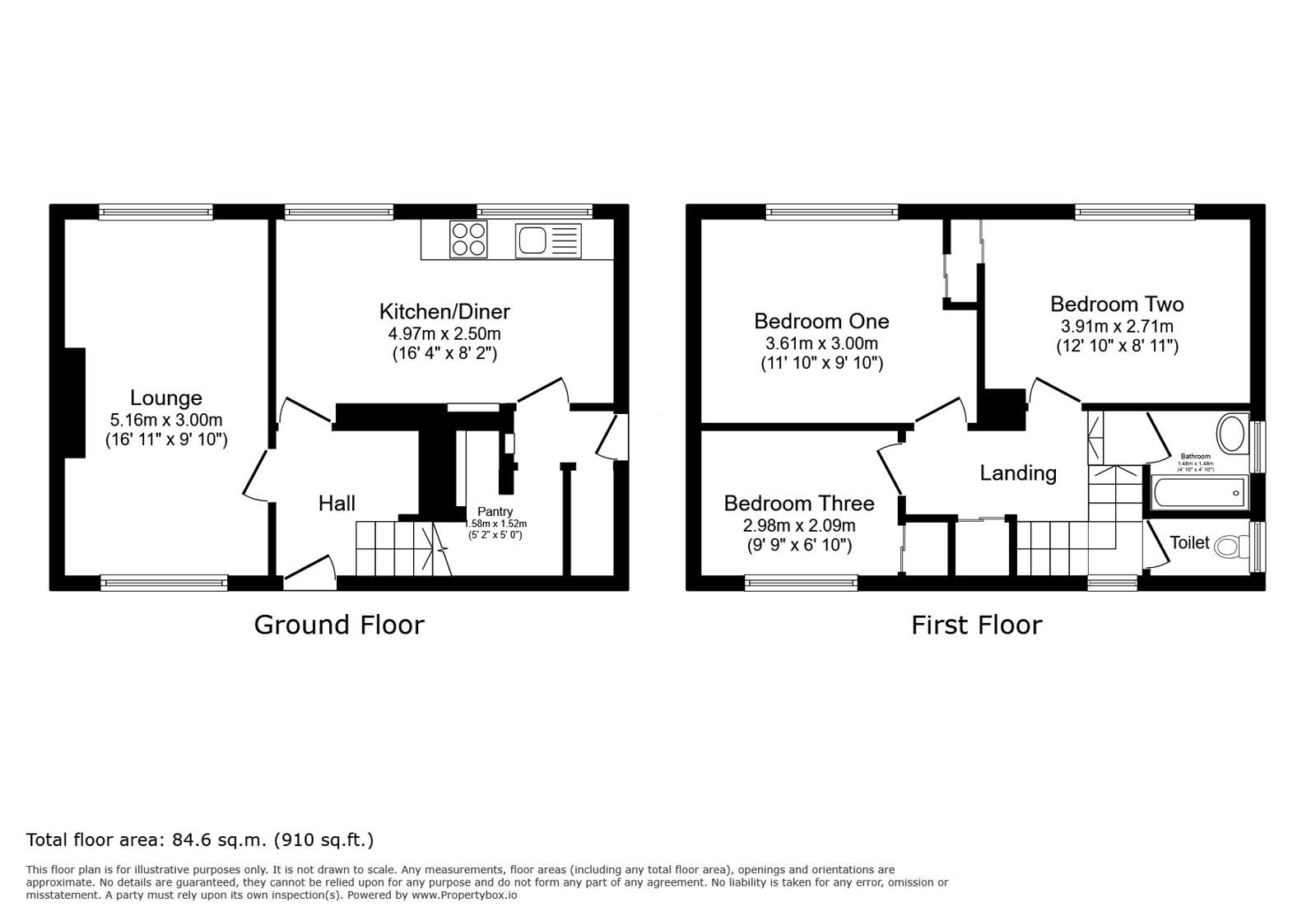 Chestnut Grove, Derby floorplan