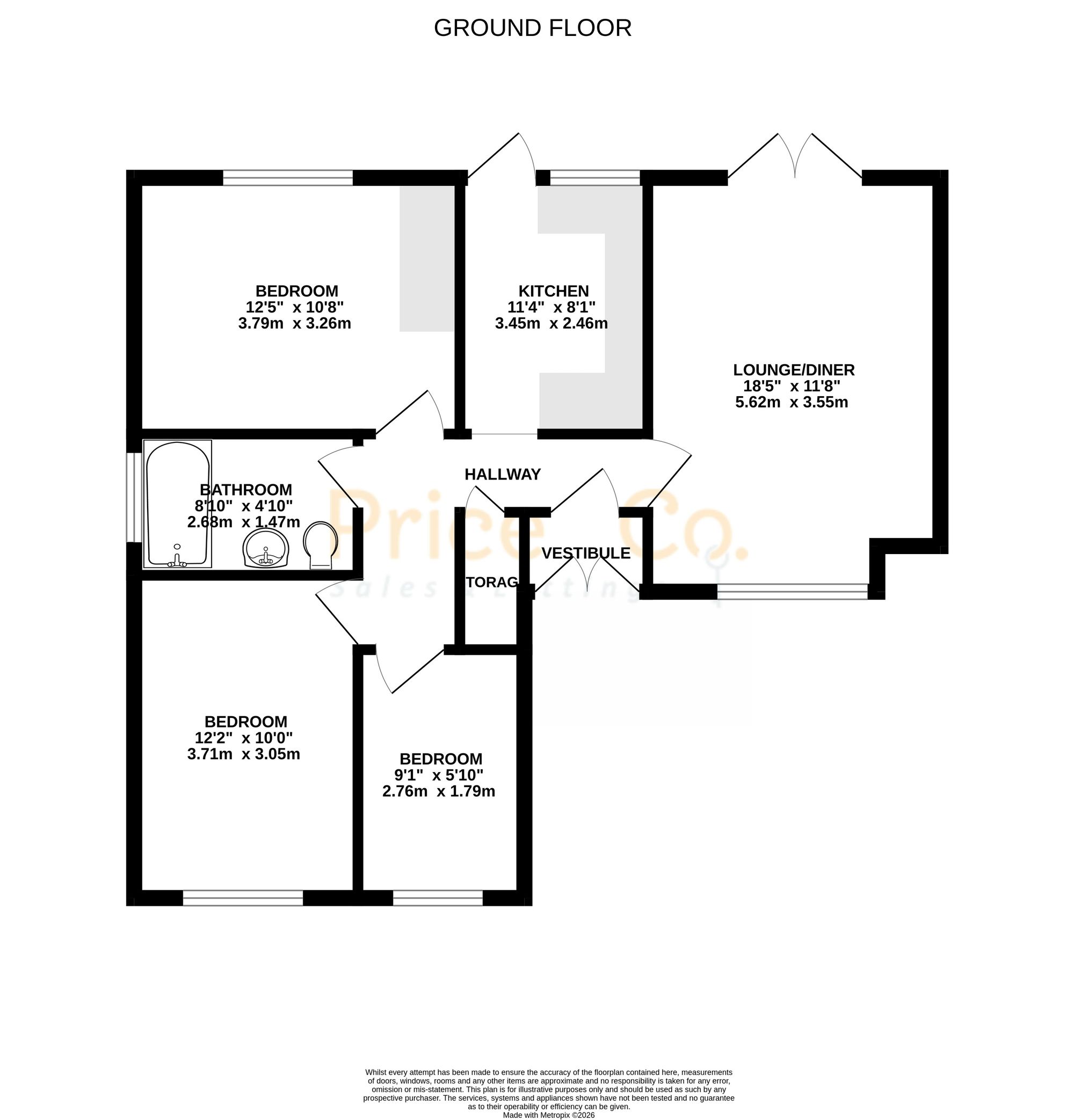 230 Park Road, Bolton floorplan