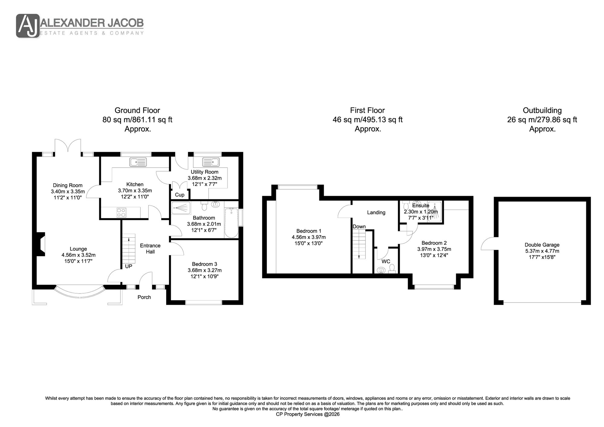 1, Silverdale Close, Retford, DN22 floorplan