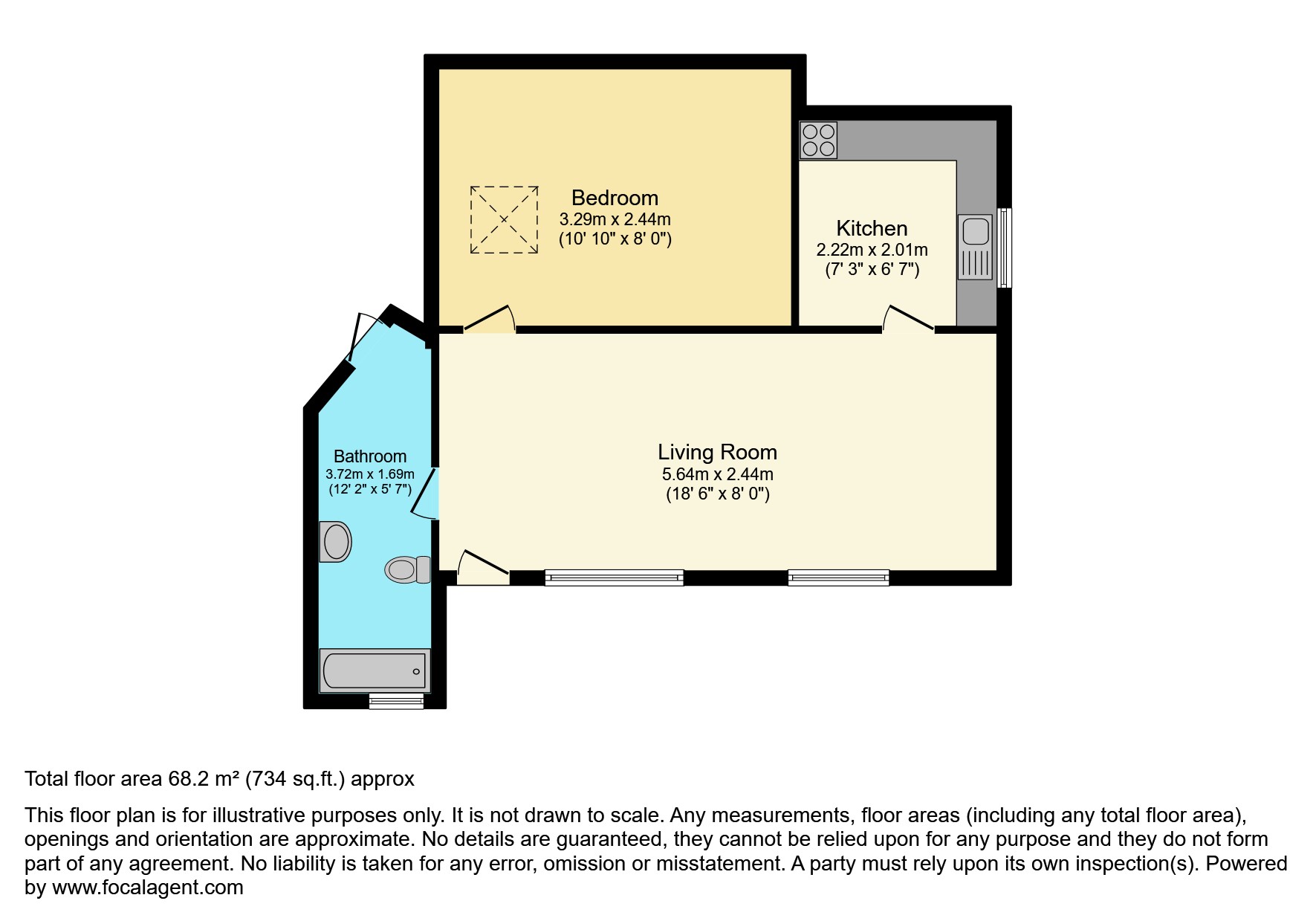 3 Hartley Court, Hoopers Barton, Frome floorplan