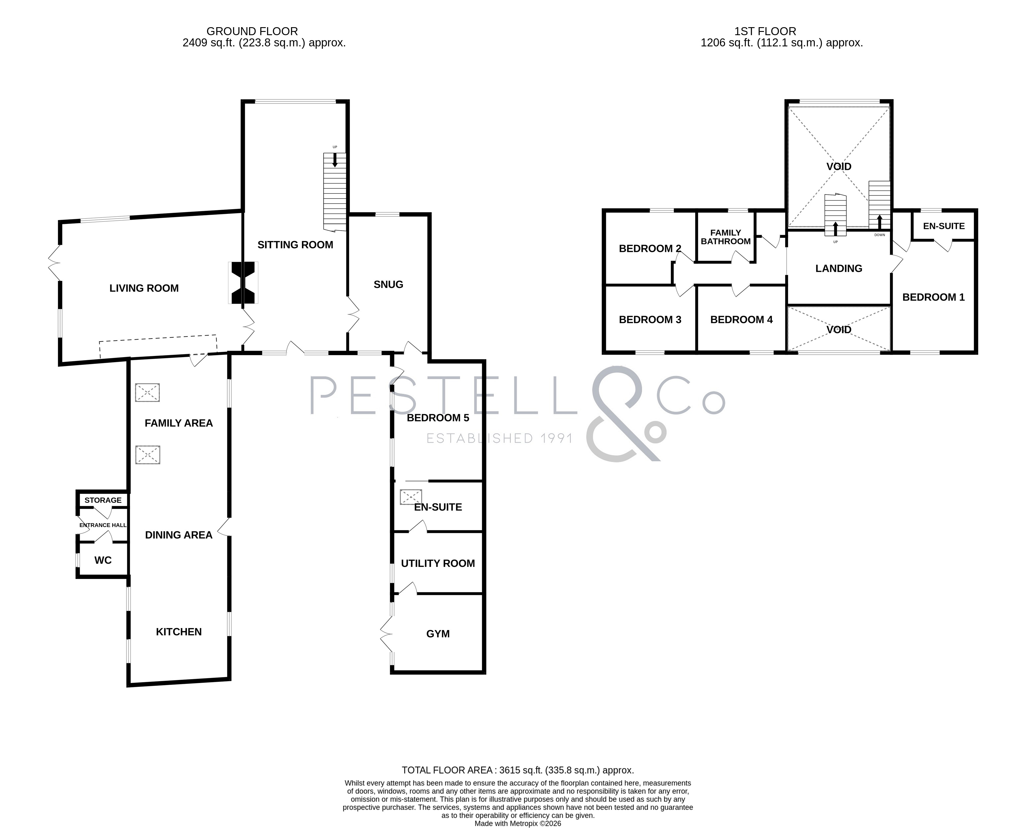 Onslow Green, Dunmow floorplan