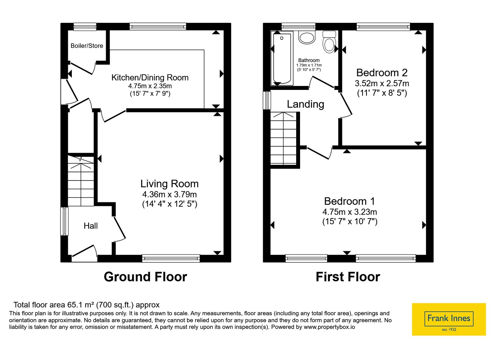 33, Brigden Avenue, Derby floorplan