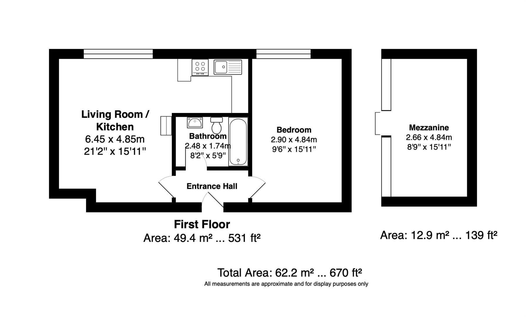 14, The Deco Building, Brighton floorplan