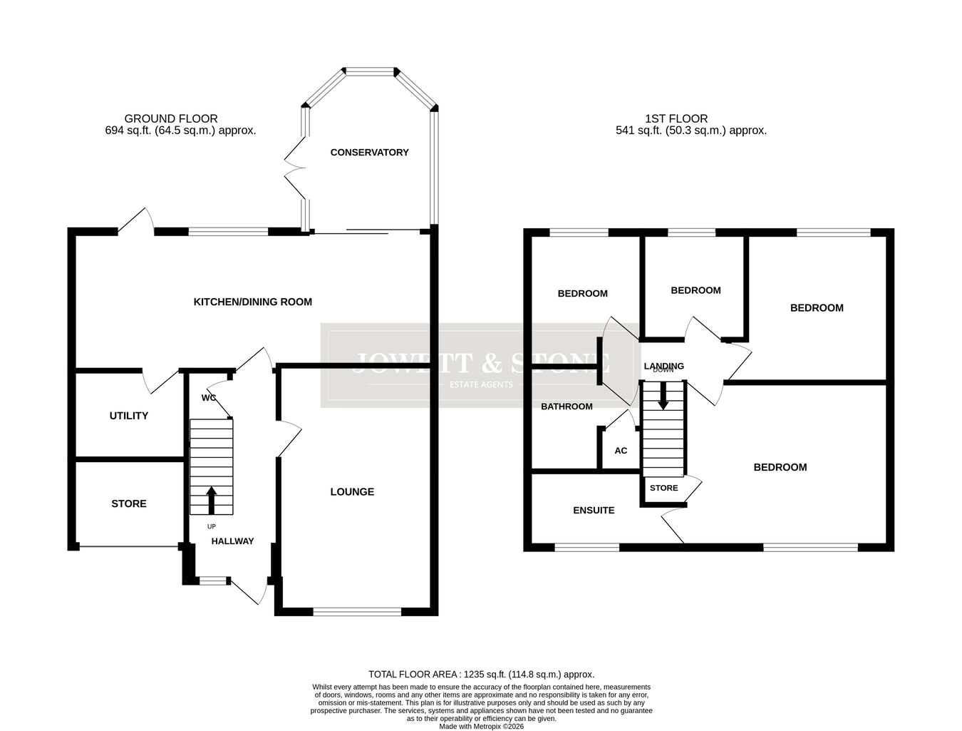Burnham Drive, Leicester floorplan