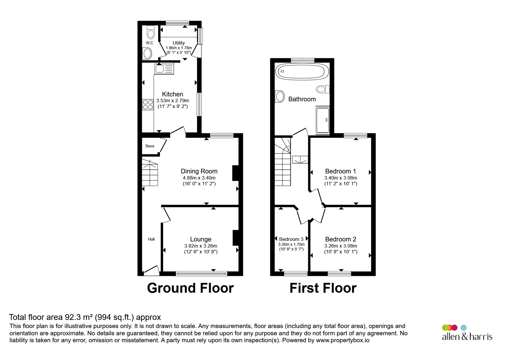 31, King Street, Penarth floorplan