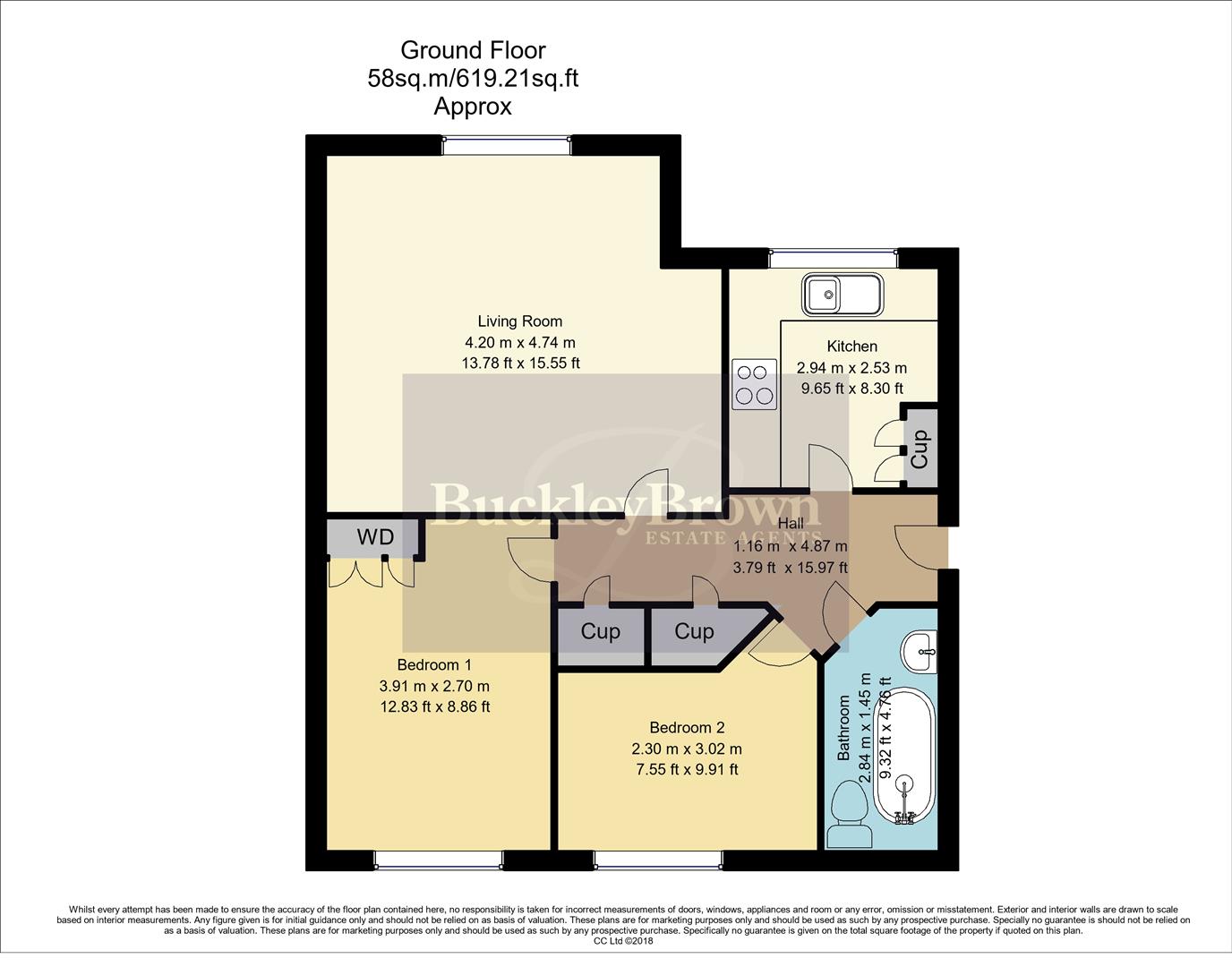 27, Black Rock Way, Mansfield floorplan