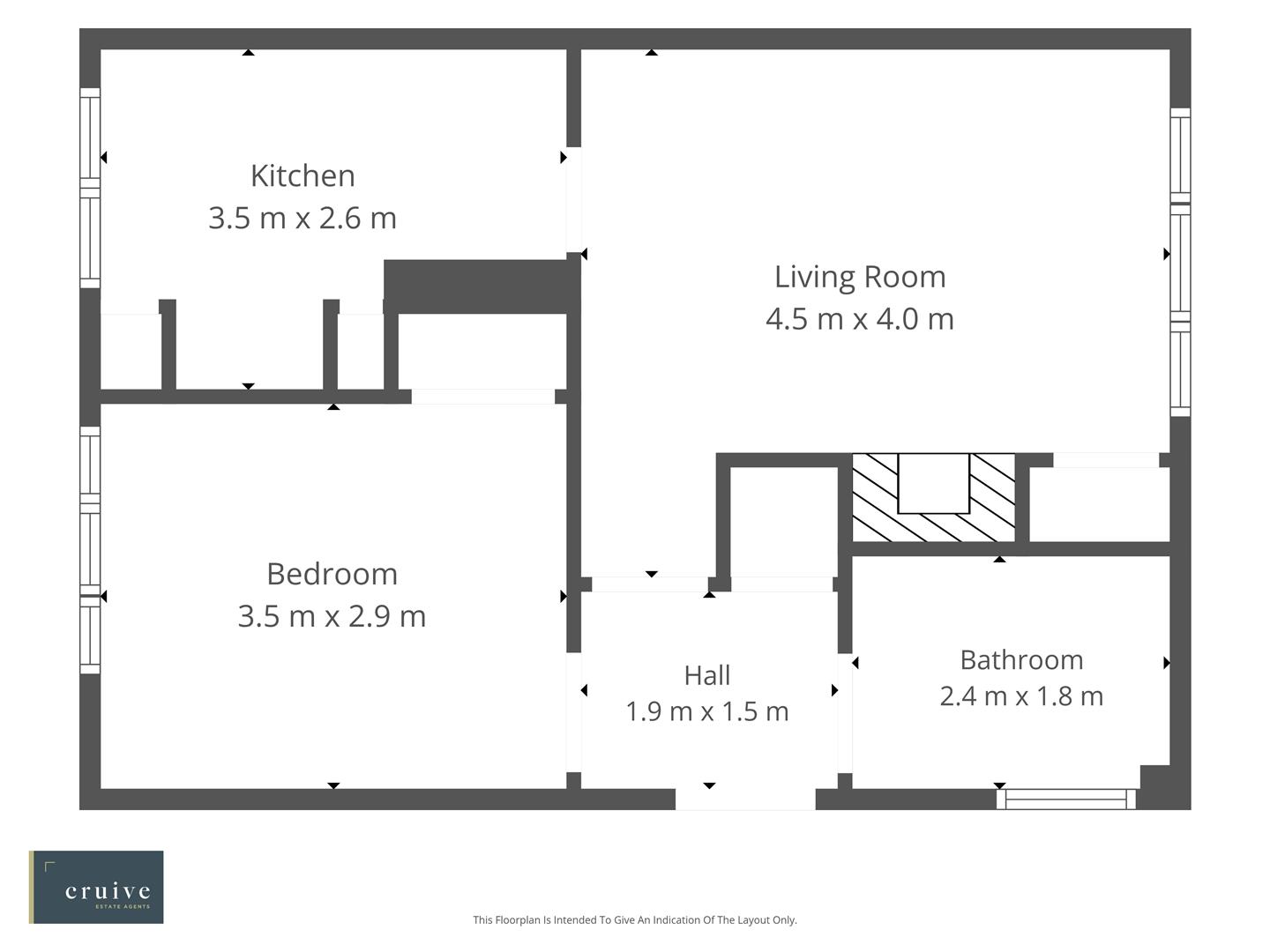 39, Elphinstone Crescent, Glasgow floorplan