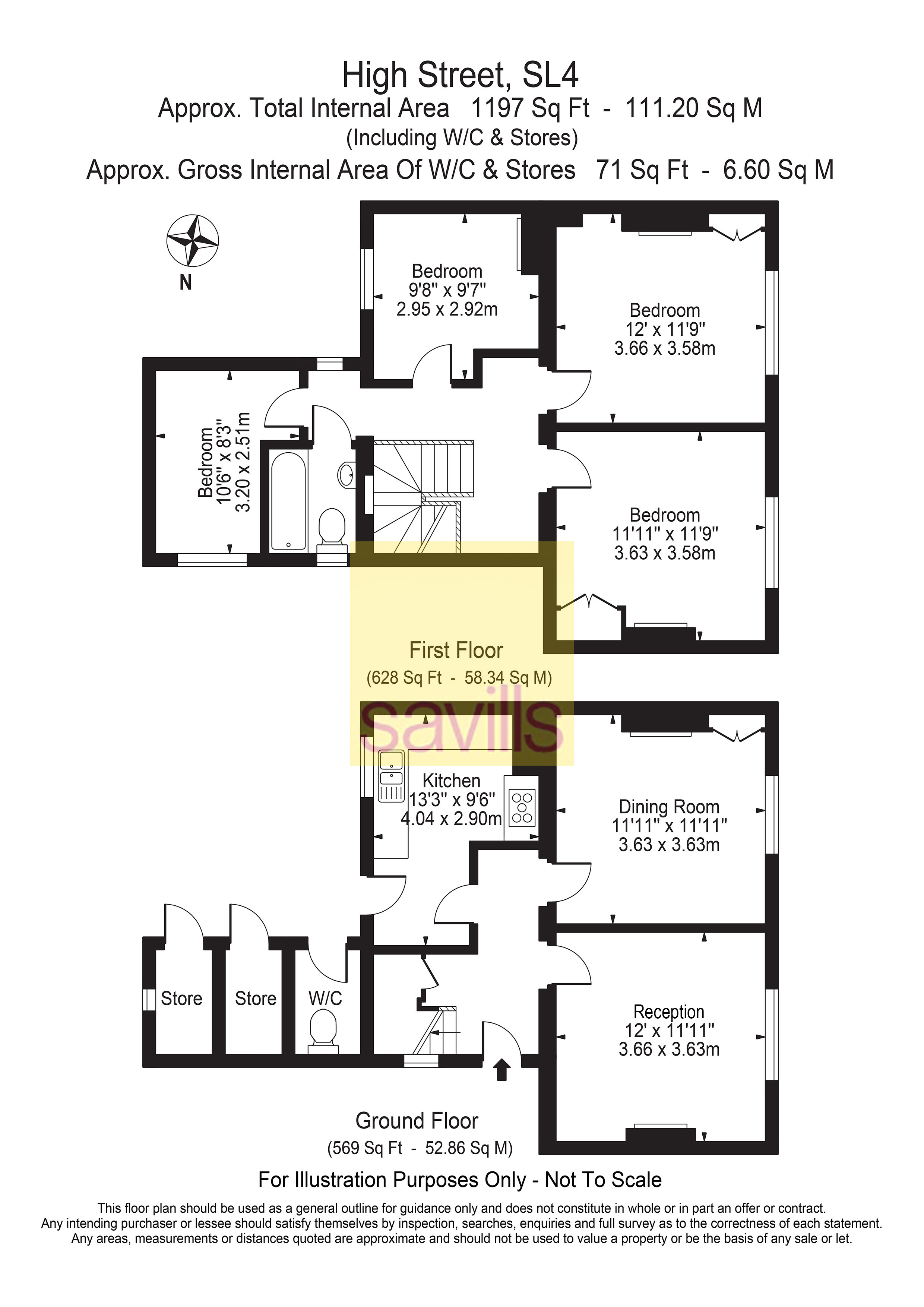 The Old School House, 14, High Street, Windsor floorplan