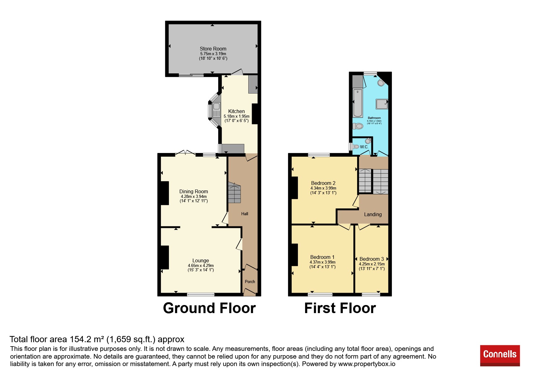 52, Abbey Road, Torquay floorplan