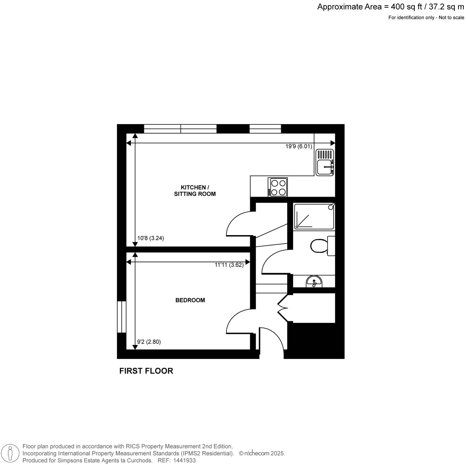 Flat 2, F4,, Kingsway Business Park, Hampton floorplan