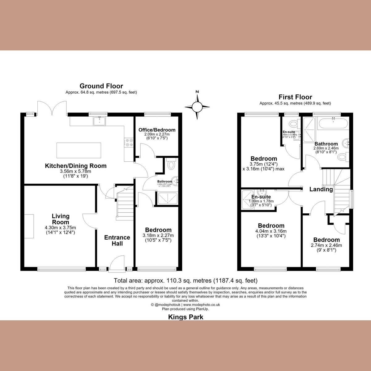 Kings Park Benfleet, Benfleet floorplan