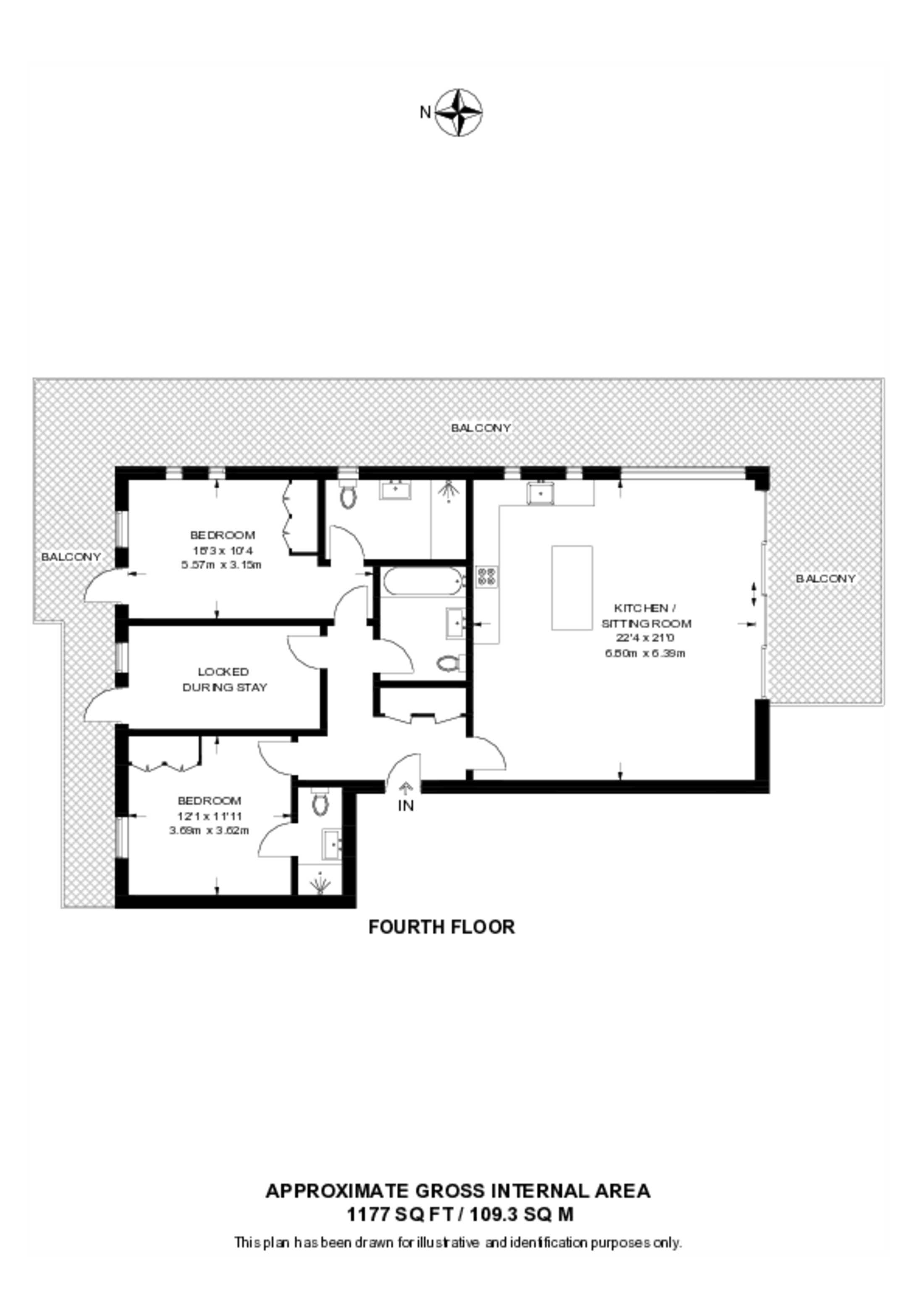 Stanhope Road, N6, Highgate floorplan