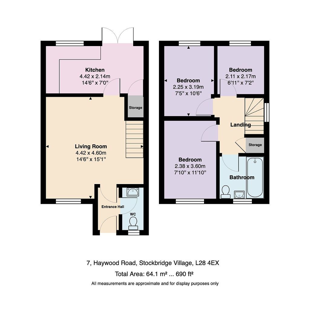 7, Haywood Road, Liverpool floorplan