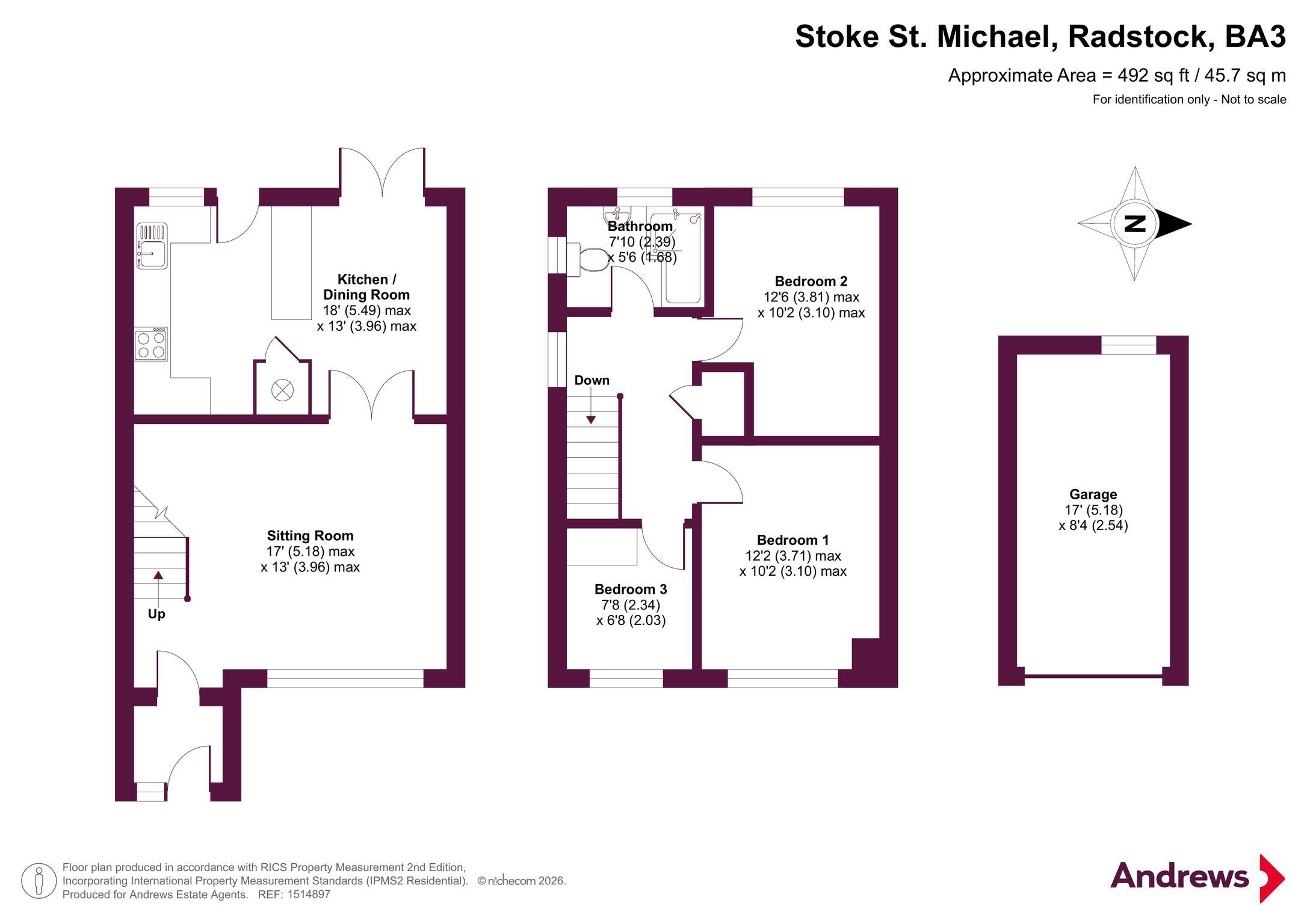 9, The Mead, Radstock floorplan
