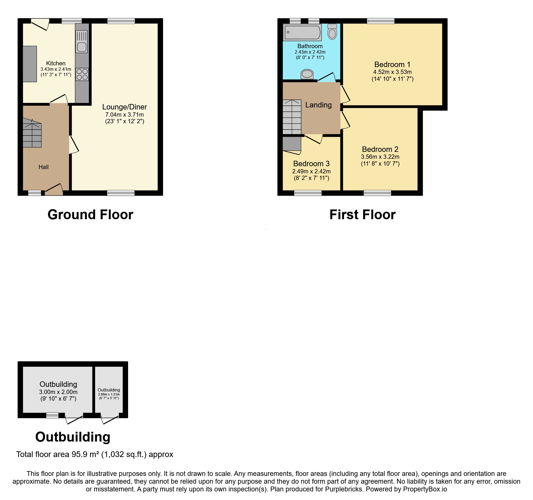49, Bewley Drive, Liverpool floorplan