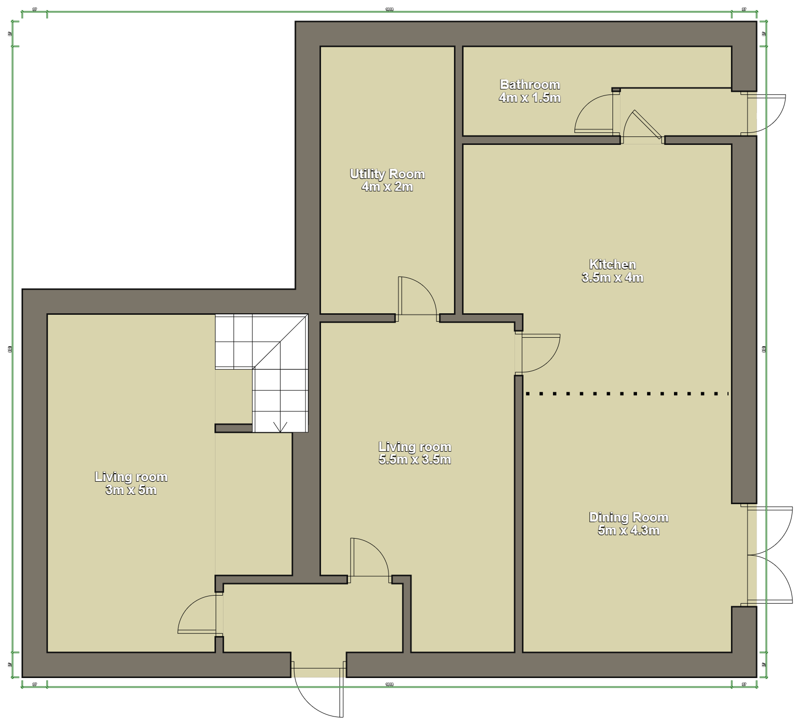 40 Gwawr Street, Aberdare floorplan
