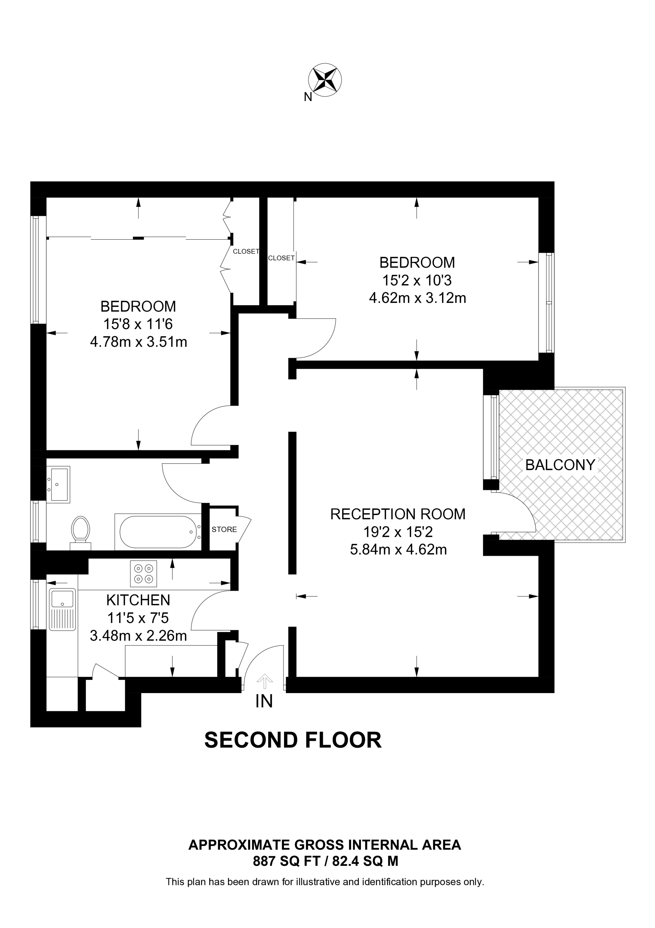 Greystoke Court, Ealing floorplan