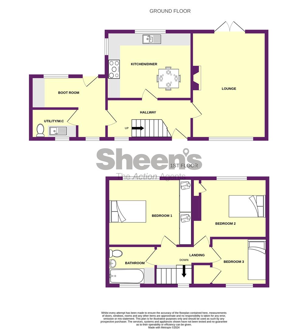 5, Hilltop Crescent, Weeley floorplan