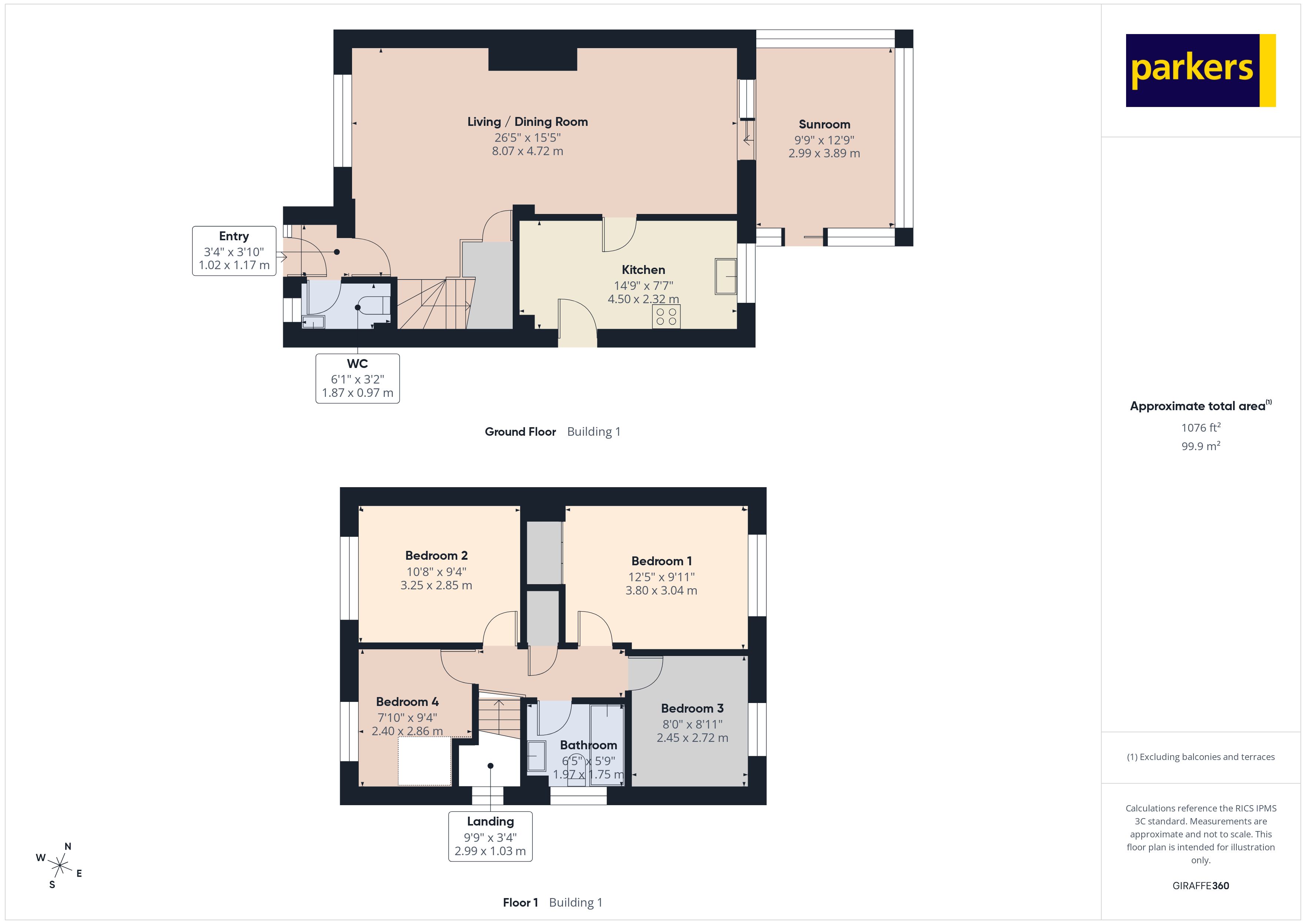 9, Muswell Close, Reading floorplan