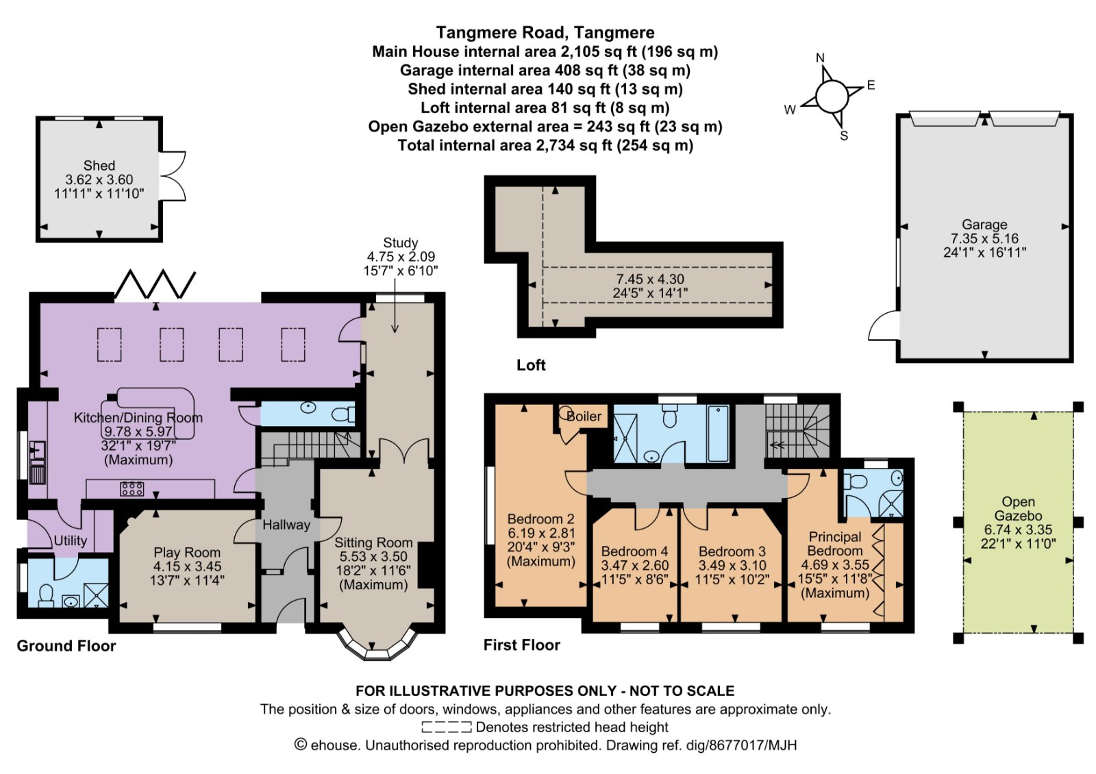 4, Tangmere Road, West Sussex floorplan