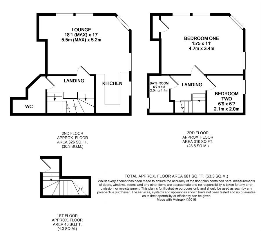 2 Bedrooms Flat to rent in Atkinson Street, Shipley BD18