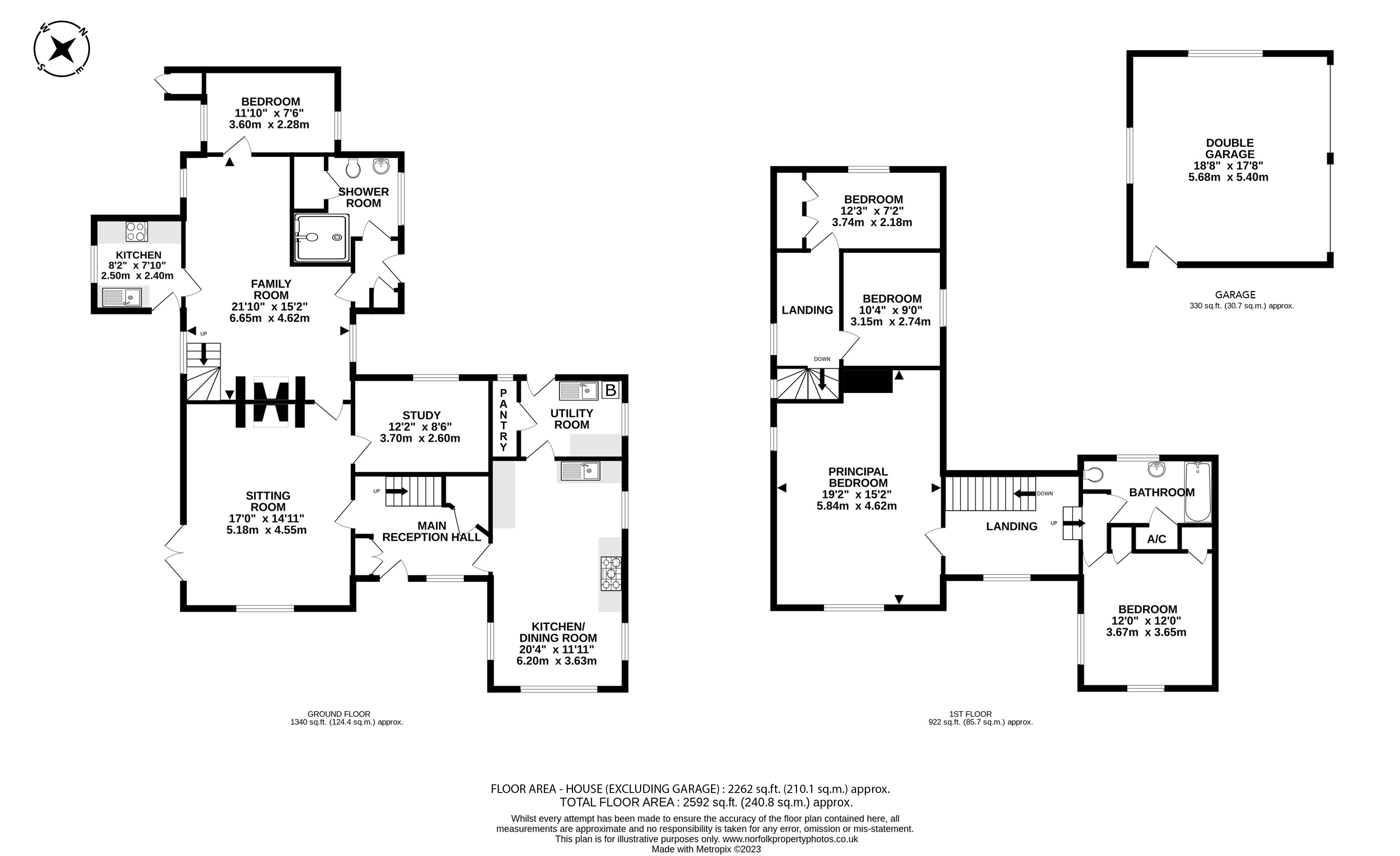 Edges Lane, Long Stratton, Norwich NR15, 5 bedroom cottage for sale