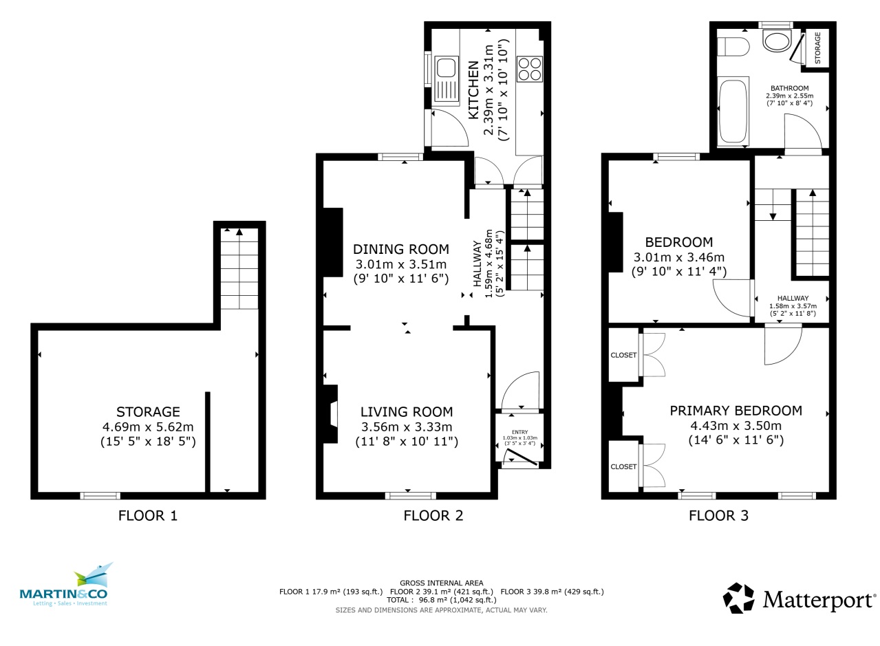 53, Brighton Road, Cheltenham floorplan