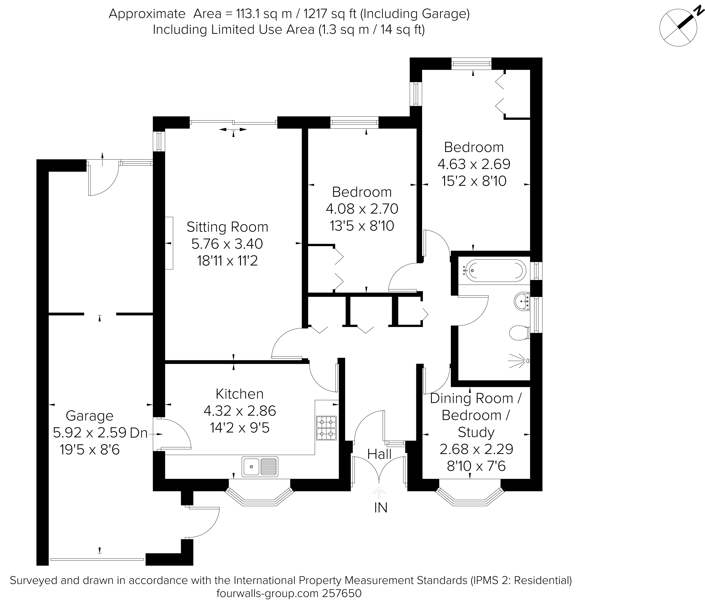 7, Cherrys Close, Bloxham floorplan