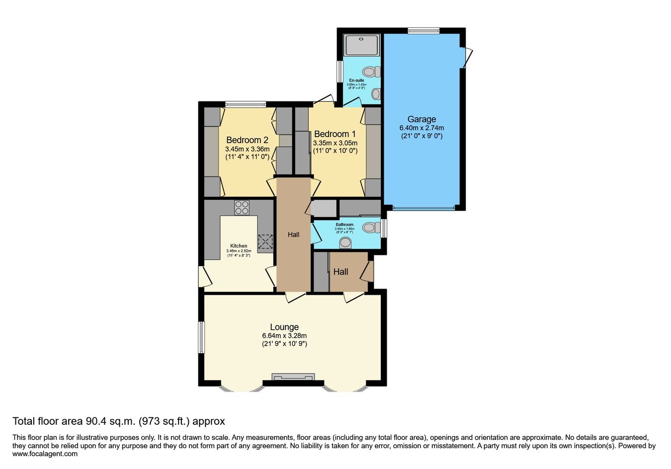 1, Ash Close, Worksop floorplan