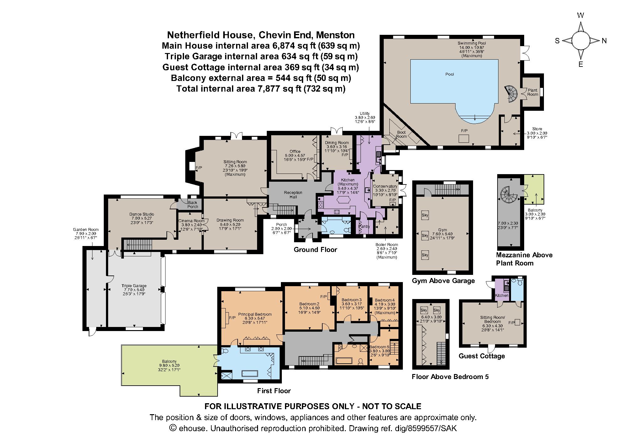 Netherfield House,, Chevin End, Ilkley floorplan