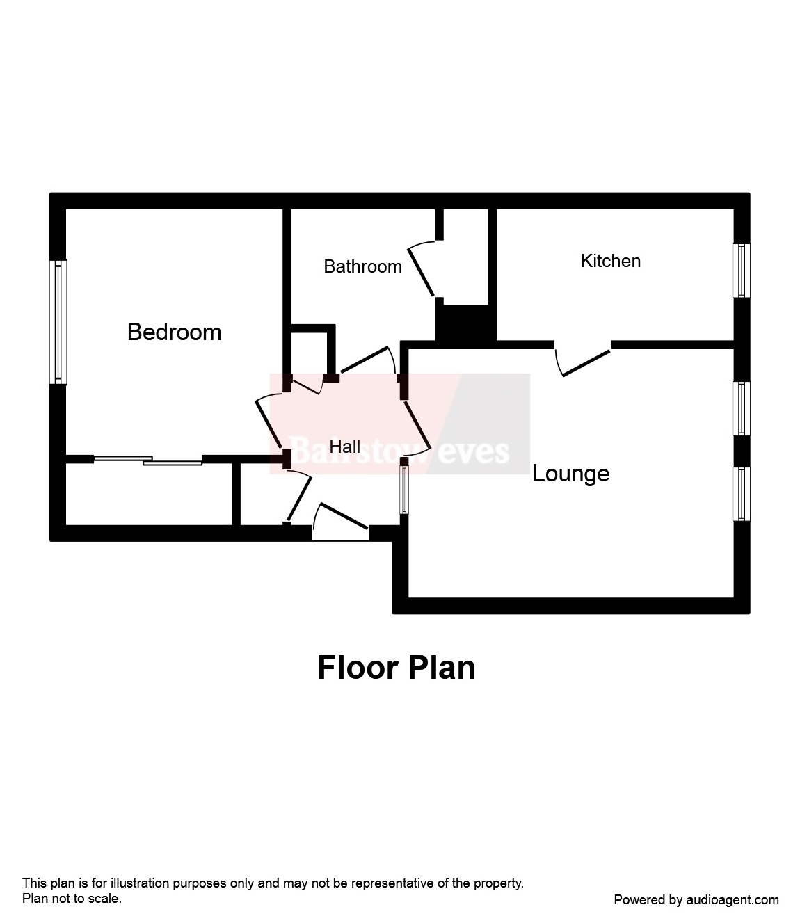 1 Bedrooms Flat to rent in Pennycroft, Croydon CR0