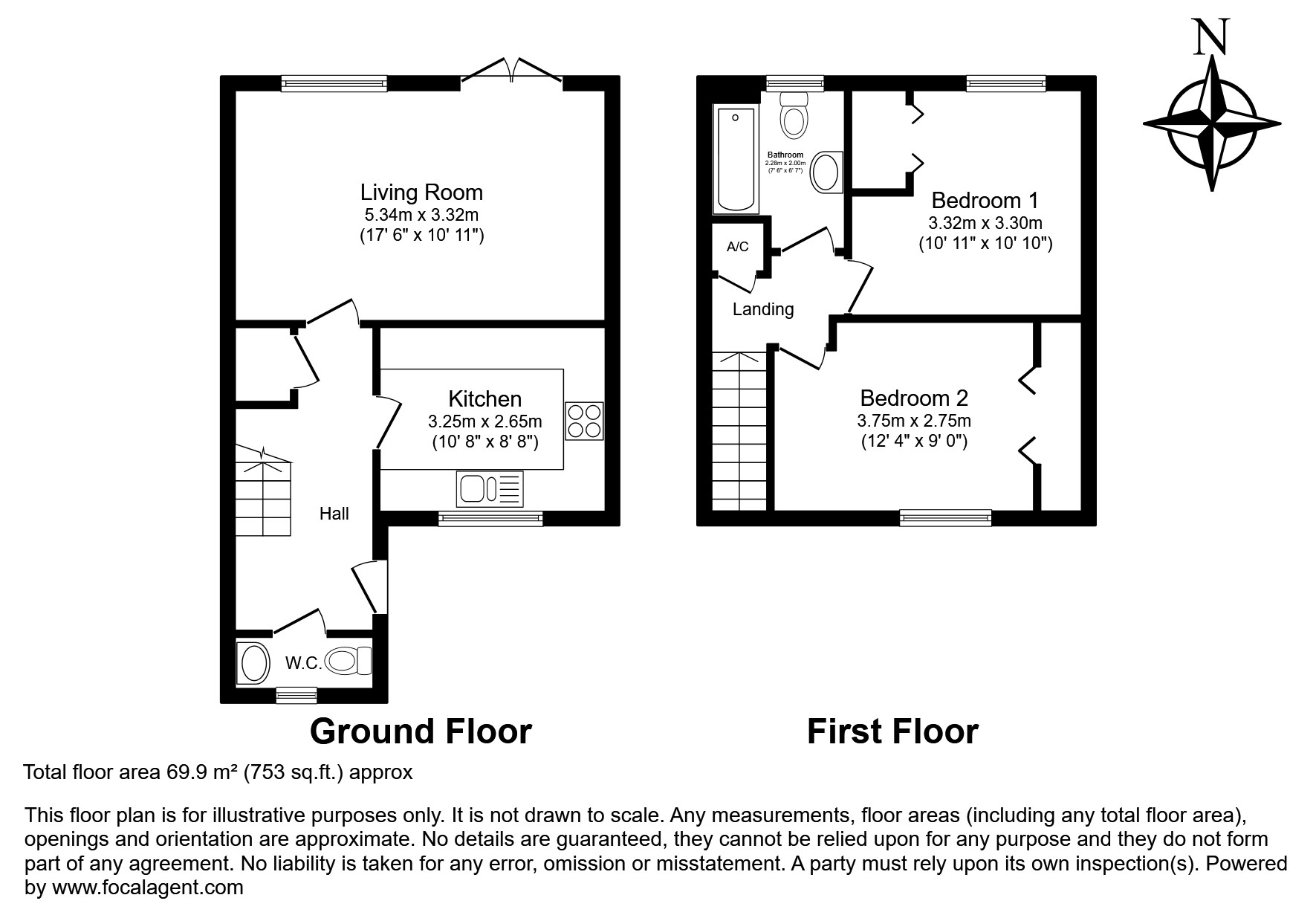 11, Sycamore Place, Burford floorplan