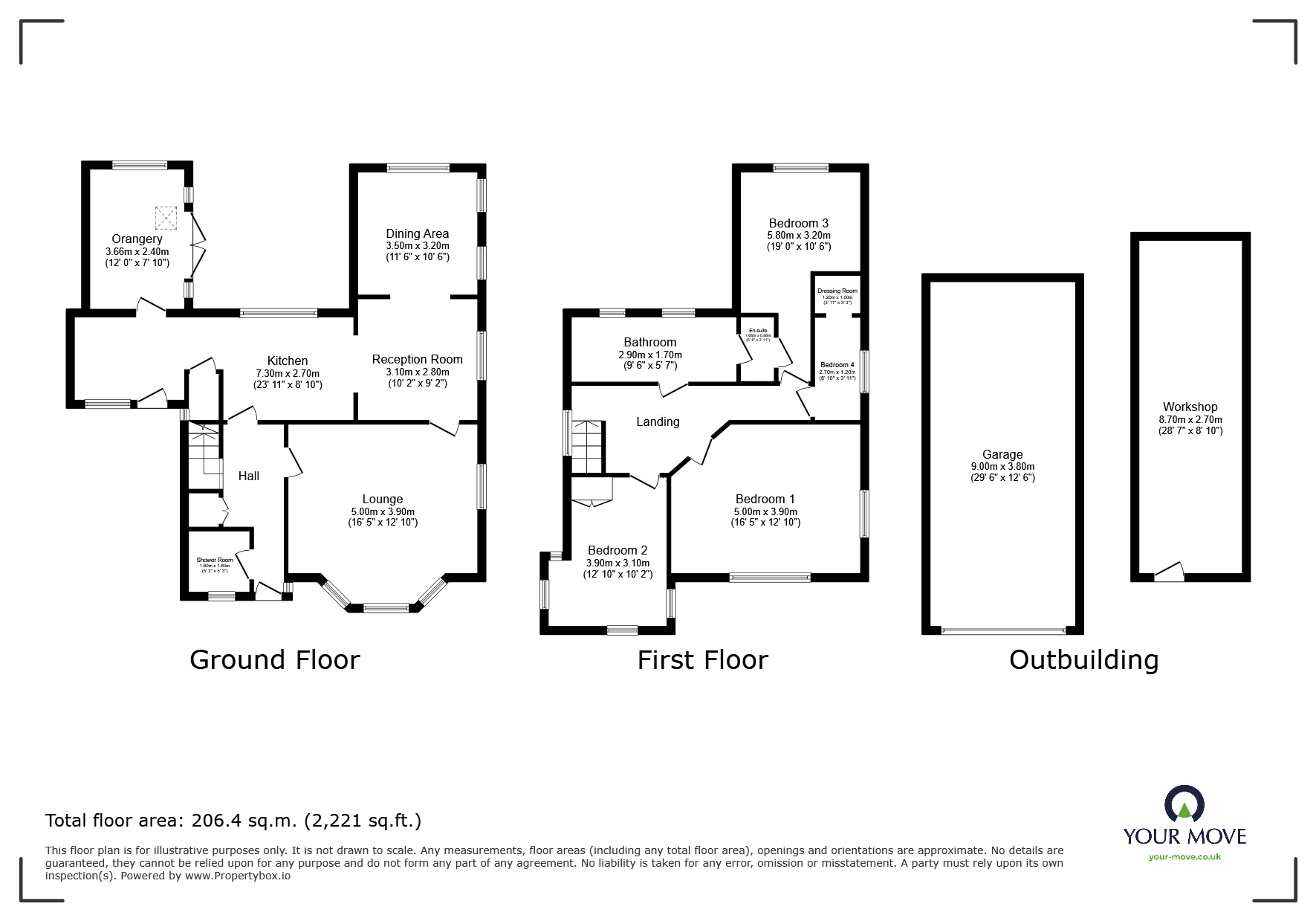42, Park View Road, Sheffield floorplan