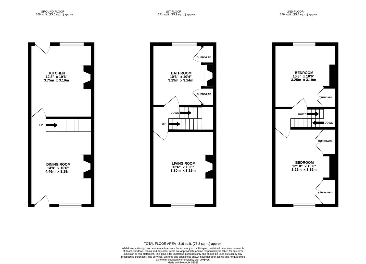 Croft Road, Hastings floorplan