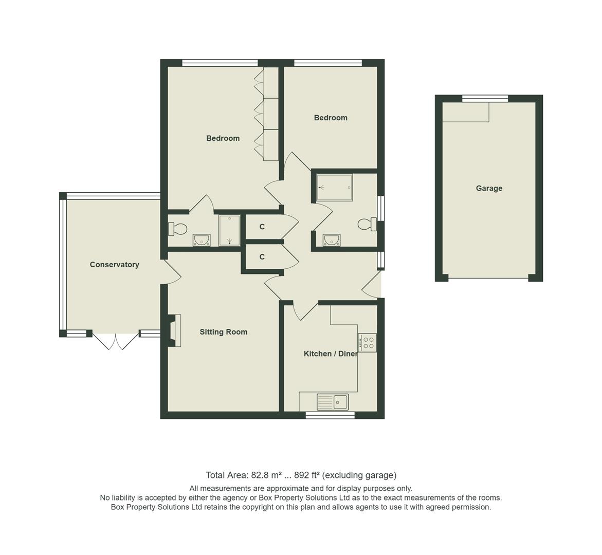 1, Hillside Close, Addingham floorplan