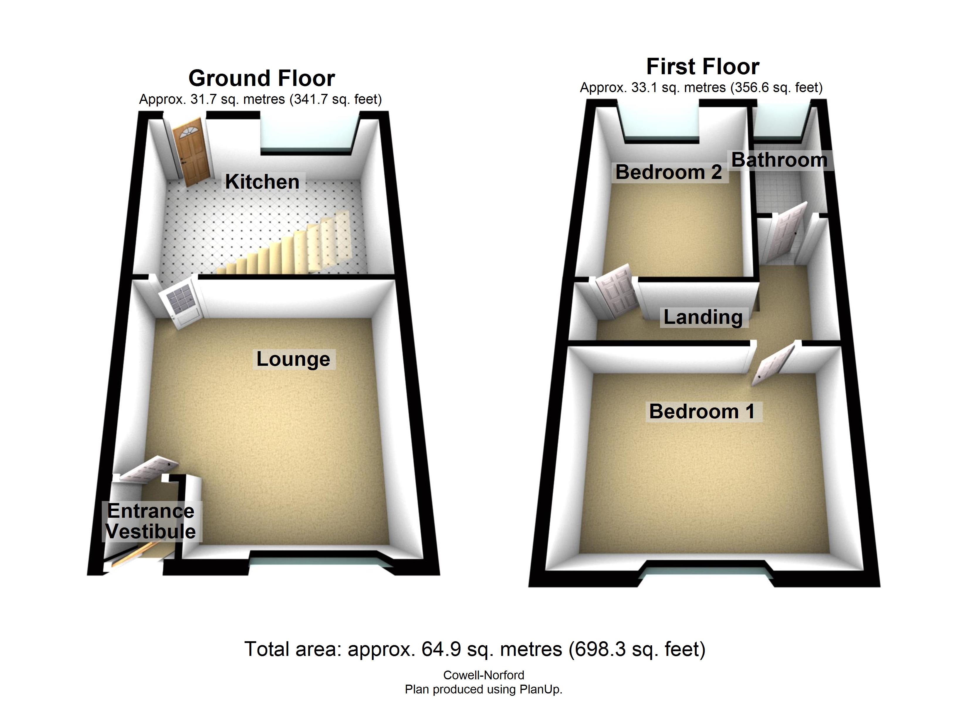 2 Bedrooms Terraced house for sale in Sanderson Street, Bury, Greater Manchester BL9