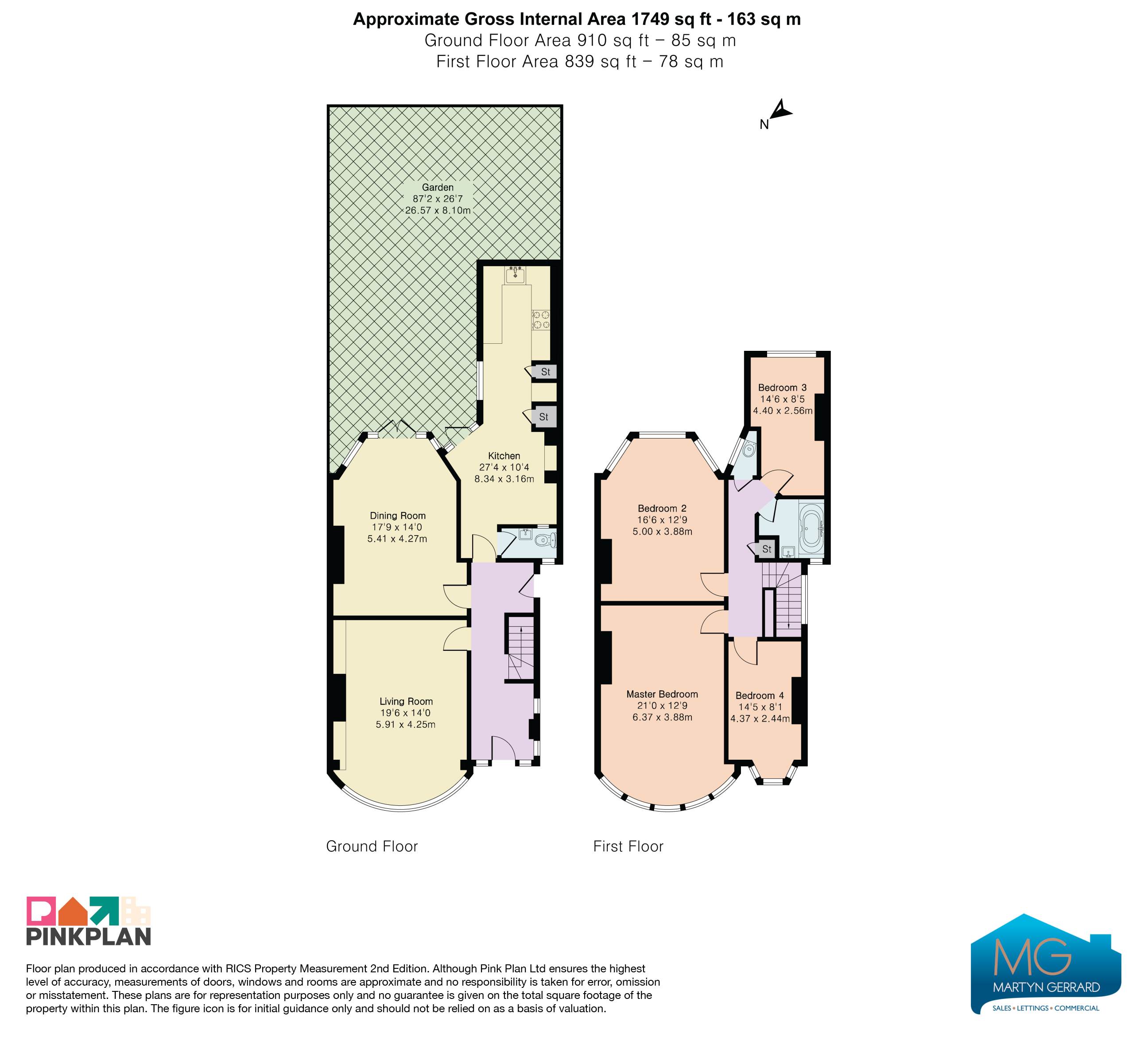14, Burford Gardens, London floorplan