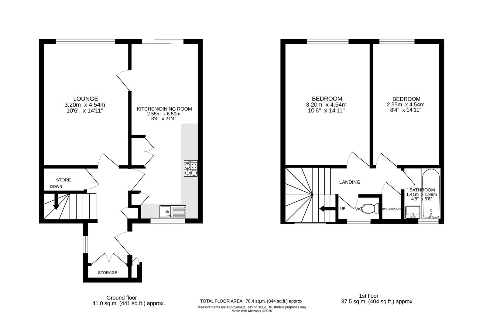 Brabazon Avenue, Wallington floorplan