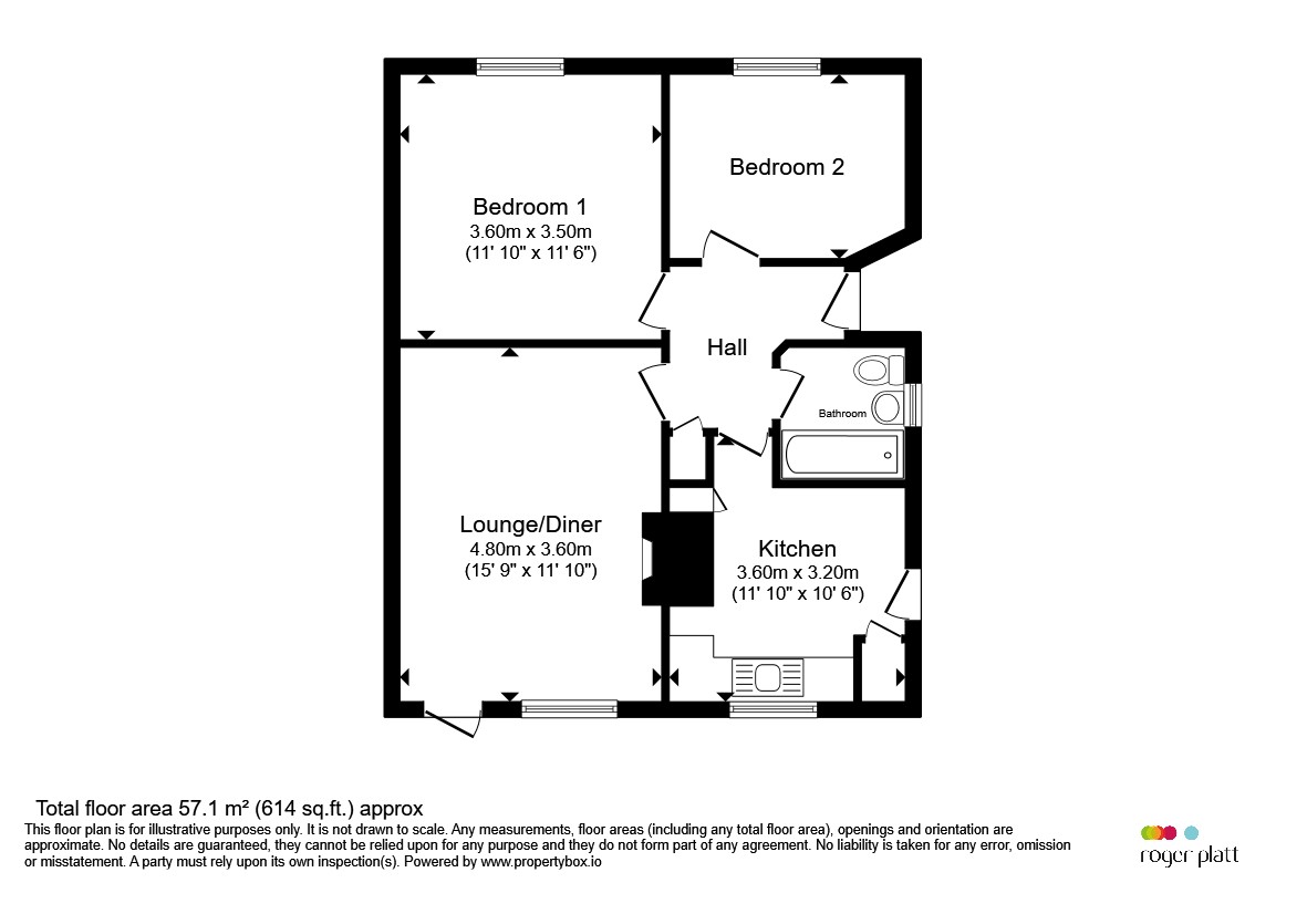 17, Clare Road, Maidenhead floorplan