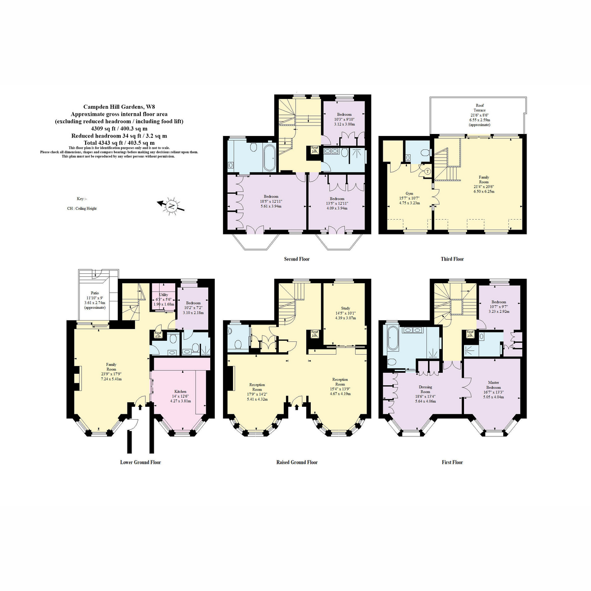 21, Campden Hill Gardens, London floorplan