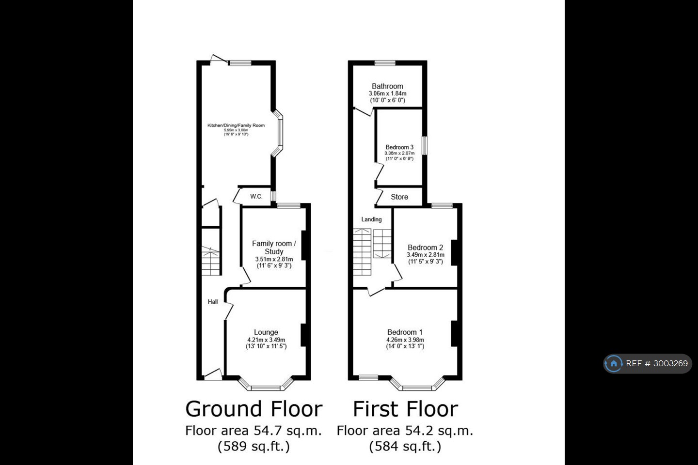 Cumberland Road, London floorplan
