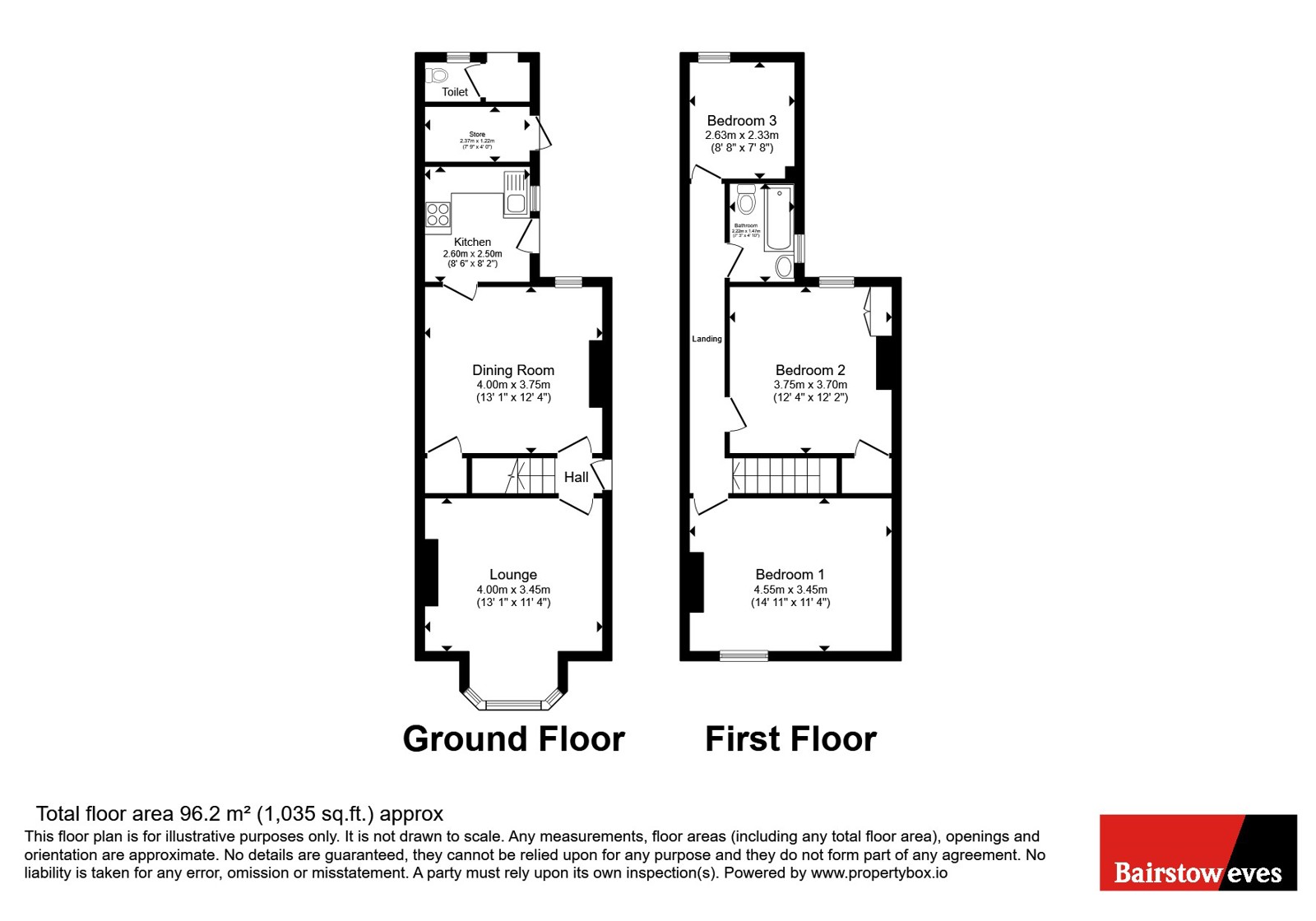 21, Co-Operative Avenue, Nottingham floorplan