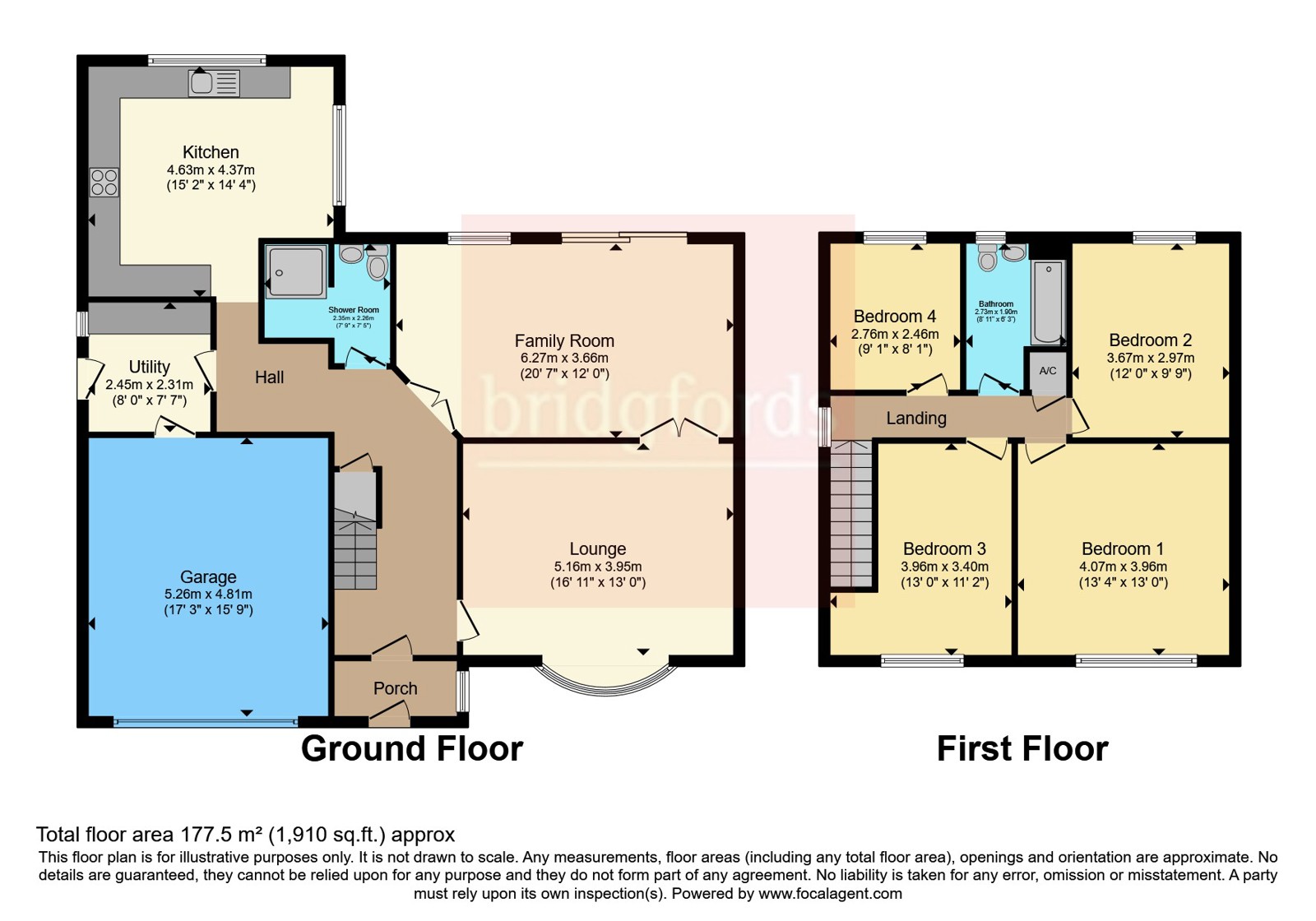 18, Grosvenor Avenue, Stoke-on-Trent floorplan